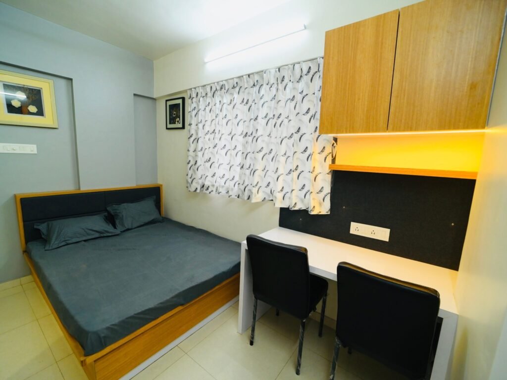 Image Showing Metrocity Girls Hostel with Double Sharing Room In Kothrud Bhelke Nagar Pune