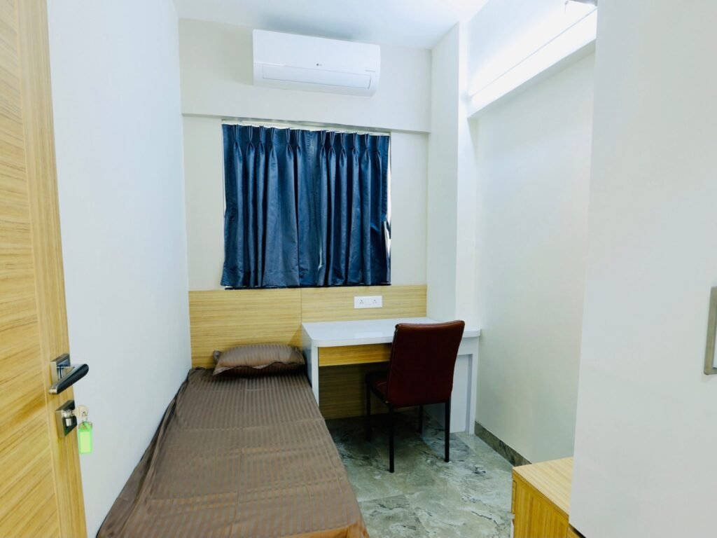 Image Showing Metrocity Girls Hostel With Single Room In Kothrud Gujrat Colony Pune